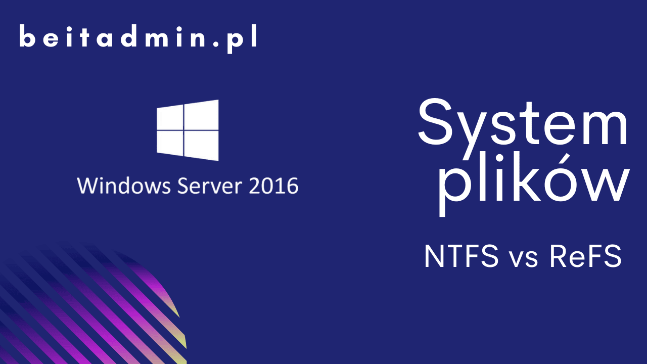 System plików NTFS vs. ReFS