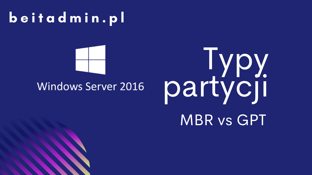 Typy partycji MBR vs. GPT