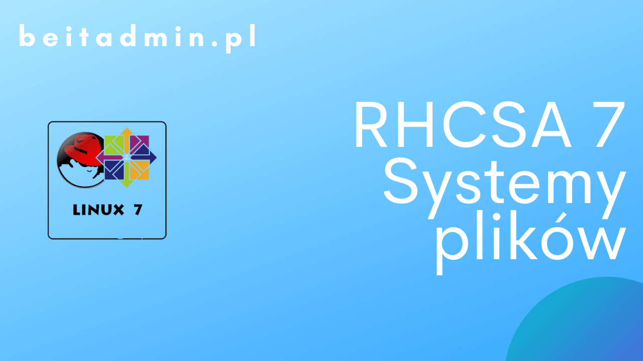 RH Centos system plików
