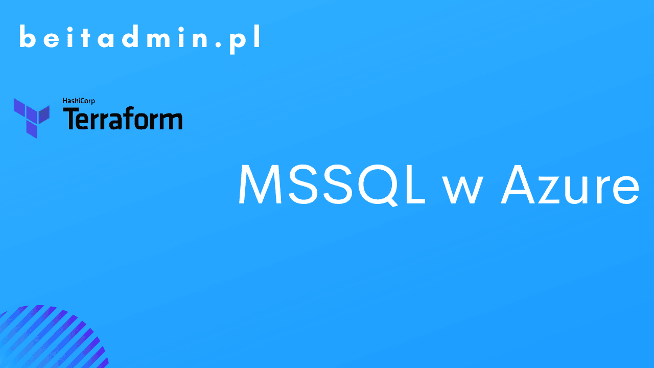 Terraform - MSSQL w Azure
